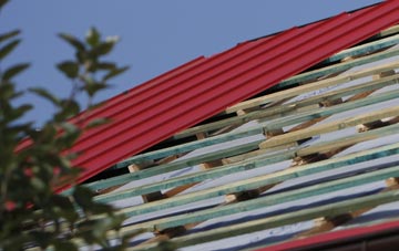 Chimney End corrugated roofing costs